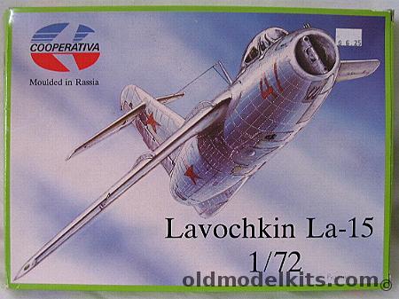 Cooperativa 1/72 Lavochkin La-15, 001 plastic model kit